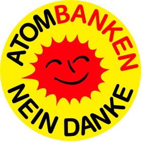 Bild: Atombanken? Nein, Danke! Jetzt zu einer Ökosozialen Bank wechseln - Geld mit Sinn!